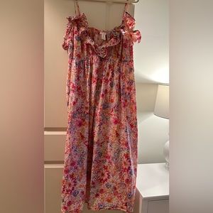 h&m floral maxi dress